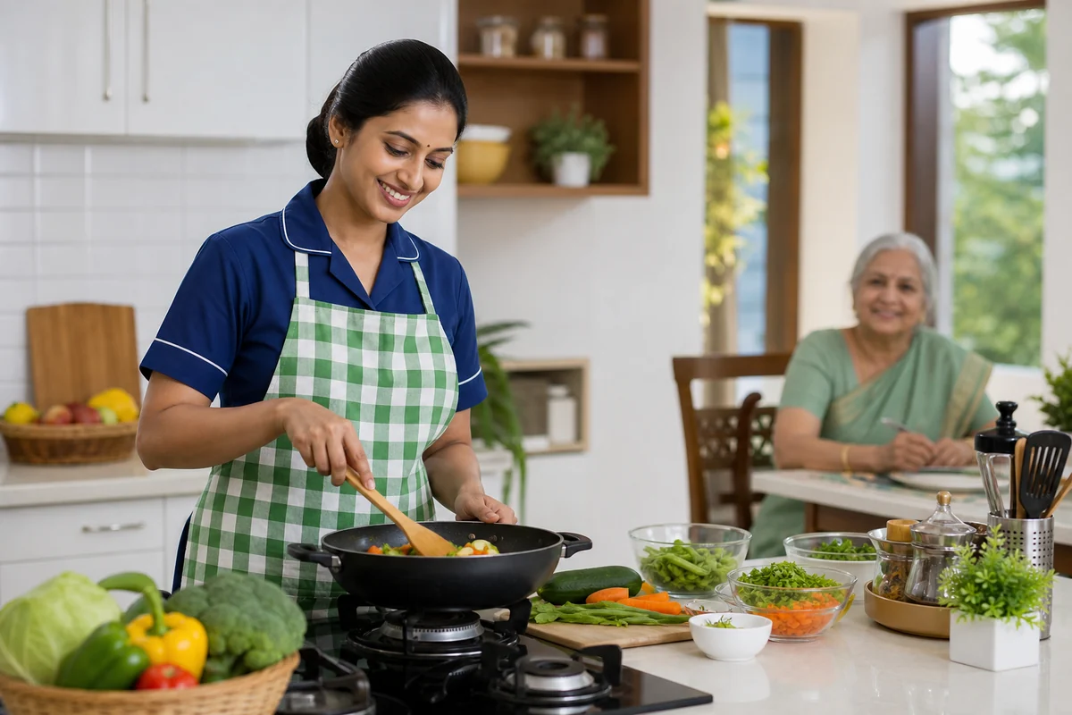 Cooking at home